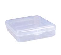 10 Pieces Clear Makeup Puff Containers Practical Earring Organized Great For Professional Makeup Artists Portable