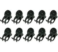 10 pieces Clips de soporte de plantas Clips de soporte de tomate de jardín Flor Vid Soporte de tallos Clips Orquídea Vides Crecimiento vertical Escalada para herramientas de jardín Color aleatorio Dur