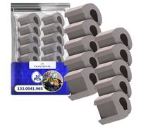 10 Pieces Cooking Hob Rubber Feet with Original Code 133.0041.965 1330041965 for Franke - MADE IN ITALY - MONTERAL