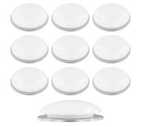 10 Pieces Curtain Weights, Curtain Counterweights, Magnetic Curtain Weights, Suitable for Shower Curtains, Curtains, Tablecloths, Magnetic Boards, White