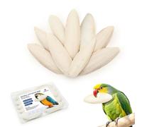 10 Pieces Cuttlefish Bone, Natural Cuttlefish for Birds, 3.15-4.33 Inches | Suitable for Providing Calcium for Pets such as Birds, Turtles, Snails and Reptiles