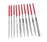 10 Pieces Diamond Needle File Set for Glass Ceramic Metal Wood 3x140