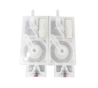 10 Pieces Digital Inkjet Printing Machine Spare Parts Oil Plastic White 4x3 Tube Ink Damper Compatible With LETOP