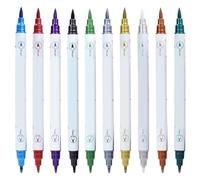 10 Pieces Double-Ended Nail Art Paint Pens, Nail Art Graffiti Pens, Nail Art Tools, Quick-Drying Waterproof Paint Pens, Diy Painting Supplies, Nail Art Decoration Pens