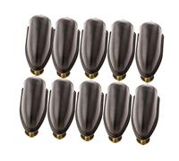 10 Pieces Drum Lug Bass Drum Hooks Percussion Parts Black, Type 1