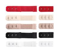 10 Pieces Elastic Extension Buckle, Stretch Extender, Comfortable And Elastic, Creative Single-Breasted, Adjustable Extender For Women'S Bra.