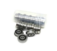 10 Pieces F623 F686 F688 F689 F695 F696 F698-2RS Bearing 5x13x4mm Flange Miniature deep Groove Ball Bearing for VORON 3D Printer