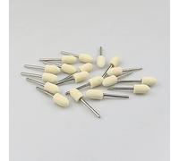10 Pieces Felt Mounted Polishing Wheel for Dremel Die Grinder Drill Rotary Tool,Taper,10mm