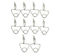 10 Pieces Flute Pad Clip Repair Tool Durable Multifunctional for Clarinet Sax Oboe