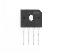 10 Pieces GBU1010 10A 1000V Bridge Rectifier Diode Glass Passivated Single Phase Diode