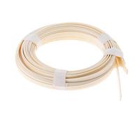 10 Pieces Guitar Binding Purfling Strips for Acoustic Guitar Beige Color