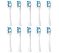 10 Pieces Gum Care Replacement Brush Heads,Electric Toothbrush Head,Toothbrush Attachment,Sonic Toothbrush Heads,Power Toothbrush Replacement Heads,Ultrasonic Electric Toothbrush Head