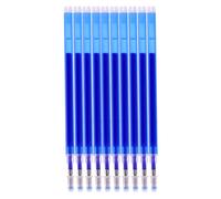 10 Pieces High Temperature Disappearing Refill Pen Heat Erase Sewing Tool Blue
