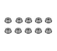 10 pieces in stainless steel micro F623ZZ Ball Bearings Deep Throat with Flange Flange with 3 * 10 * 4 mm Edges for 3d printer 商品名称