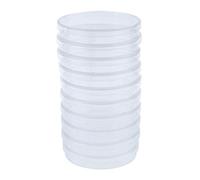 10 Pieces Laboratory Plastic Petri Dish Sterile Cell Tissue Culture Dishes - Clear AOD (90mm)