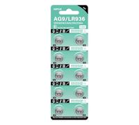 10 Pieces LR936 Alkaline Button Batteries 1.5V Capacity Replacement LR45/LR936/394/AG9 For Various Electronic Devices