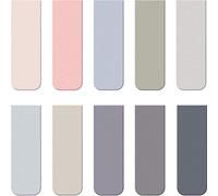 10 Pieces Magnetic Bookmarks Magnet Page Markers Assorted Book Markers Set for Students Reading (Classic Syle, 2.3 x 0.8 Inch)