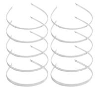 10 Pieces Metal Headband, Simple And Stylish, With Multiple Sizes, Women'S Hairstyle Decoration, Creative Hair Accessories, Diy Jewelry Accessories Headband.
