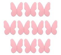 10 Pieces Metal Knobs Cabinet Door Knob Kids Dresser Pull Handle for Children Bedroom Cabinets Closets Furniture Hardware Cute Drawer Handles Cupboard Pulls, Pink