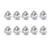 10 Pieces Metal Wall Mount Shelf Brackets Heart for Kitchen Cabinets Furniture Wall Mounted Shelf Brackets