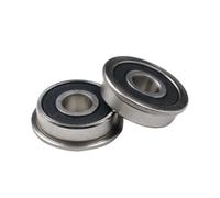 10 Pieces MF104-2RS Bearing 4x10x4mm ABEC-1 Micro Flange MF104RS Ball LF-1040DD