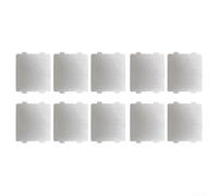 10 Pieces Microwave Mica Insulation Sheets for Heat Resistance Protection and Electrical Interference Shielding Inside Microwave Oven (L)