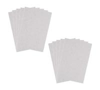 10 Pieces Microwave Mica Plate, 15 × 12 cm Mica Disc Repair Part, Universal Mica Sheet, for Microwave