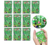 10 Pieces Mini Pinball Game,Soccer Pinball Toys,Durable Ball Maze Pinballs Board Toys,Handheld Football Pinballs,for Boys Girls and Soccer Enthusiasts,for Christmas Birthday Party Gifts.