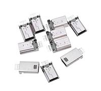 10 pieces Mini USB Type B Male 180 Degree 5 Pin SMD for Soldering Connector