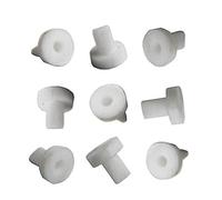 10 Pieces Mini White Silicone Duckbill Valve Sealing One-Way Check Valve 5 x 2 x 5.2MM Liquid and Gas Backflow Prevent