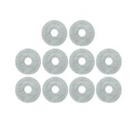 10 Pieces Mop Cloth, Compatible for Mova E30 Ultra / E40 Ultra, Robot Vacuum Cleaner Accessories Spare Parts