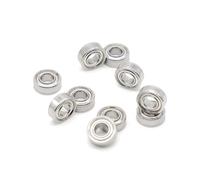10 Pieces MR115ZZ 5x11x4 mm ABEC-7 deep Groove Ball Bearing Miniature MR115Z