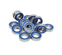 10 pieces MR85 2RS 5x8x2.5 mm MR series miniature ball bearings L850DD ABEC3 5 8 2.5 blue sealed model bearings(6701-2RS 12x18x4mm)