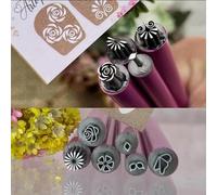 10 Pieces Nail--Art Flower Stamp Pen, Nail--Art Stamp Pen Set, Nail--Art Stamp Pens D-I-Y Nail--Art Tools, Nail Stamp Pen Set For Women Girls Home D-I-Y Nail--Art