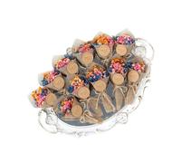 10 Pieces Natural Preserved Flower Bunches Decorative Dried Bouquet