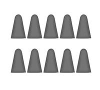10 Pieces Nib Caps Professional Wear-resistant Silicone Touchscreen Pen Tip Case Cover Low Noise Large Resistance Bright Red