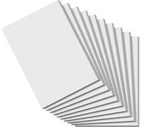 10 Pieces Notepad A6 Notepads Small Writing Pad A6 White Notepads Small Writing Pads White Paper 50 Sheets Per Blank Mini Notepad Scratch Paper for Office School Home