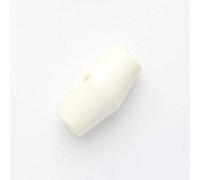 10 Pieces of Baby Duffle Buttons 20mm/25mm/32mm/38mm Wide Baby Toggles - Simply Sew Crafty™ (UK) (20mm - Cream)