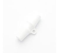 10 Pieces of Baby Duffle Buttons 20mm/25mm/32mm/38mm Wide Baby Toggles - Simply Sew CraftyTM (UK) (32mm - White)