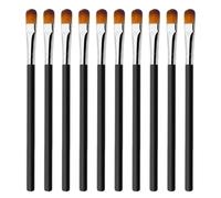 10 Pieces Of Black Makeup Brush, Beauty Eye Shadow Brush Set, Soft Lip Brush, Travel Convenience Makeup Brush, Multi-Function Brush, Beauty Tool Brush