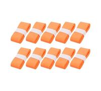 10 Pieces of Grip Tape for Tennis Rackets, Cushion Wrap for, Orange