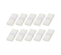 10 Pieces of Grip Tape for Tennis Rackets, Cushion Wrap for, White