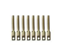 10 pieces of metal closed-loop extender M2 M3 quick connect coupler, suitable for DIY model accessories(Type4 Flat head M2)