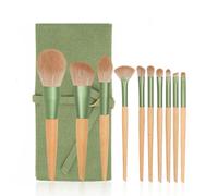 10 Pieces of Qingluo Makeup Brush Set, Complete With Loose Powder Brush, Beauty Tools, and Universal Brushes