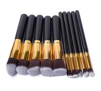 10 pieces of synthetic singing and dancing makeup brush set cosmetic foundation mixed blush makeup tool 2