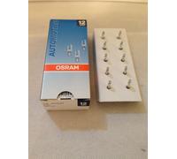 10 Pieces Osram Lamps 12V 2.3W W2x4.6d Glass Socket Lamp 2723