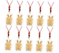10 Pièces Pendentifs Accessoires pour Nouvel An Chinois Charms pour Colliers