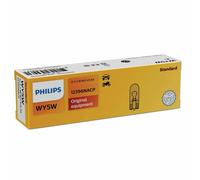 10 Pieces Philips WY5W Bulbs Orange 12V 5W W2.1x9.5d Lamp Bulb
