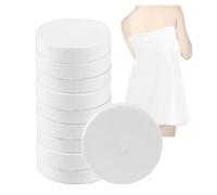 10 Pieces Portable Compact Compressed Travel Bath Towel Reusable, Large Compressed Towel Tablets 55'' x 27.5''/140 x 70 CM Quick Dry for Shower Beach Camping Hotel Hiking