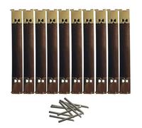 10 Pieces Practical Metal Frame Spring Clasp Shrapnel Mouth Accesories For Purse And Bag Crafting Projects Practical Bag Clips